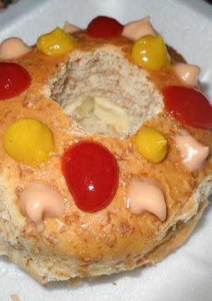 Una foto de Roscón salado de reyes