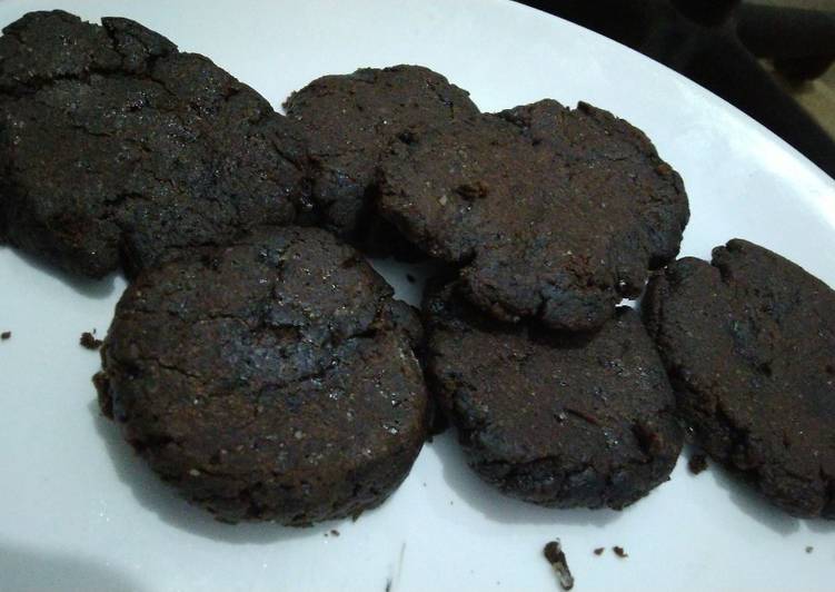 Cookies coklat simple takaran sendok      No Oven No Mixer pasti jadi!