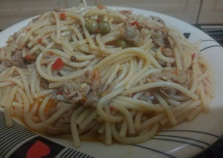 Steps to Prepare Super Quick Homemade Minced meat spag Cooking Basics for Newbies