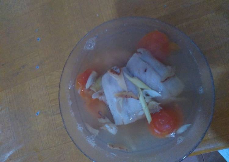 Sup ikan Gabus.