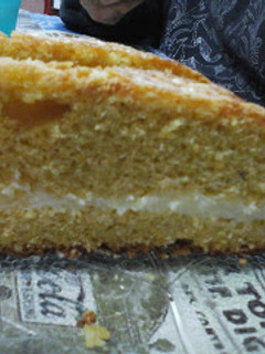 Una foto de Torta de limón de Polenta SIN GLUTEN apto celíacos