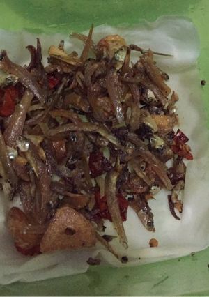 Foto resep Tumis Teri Pedas 🌶