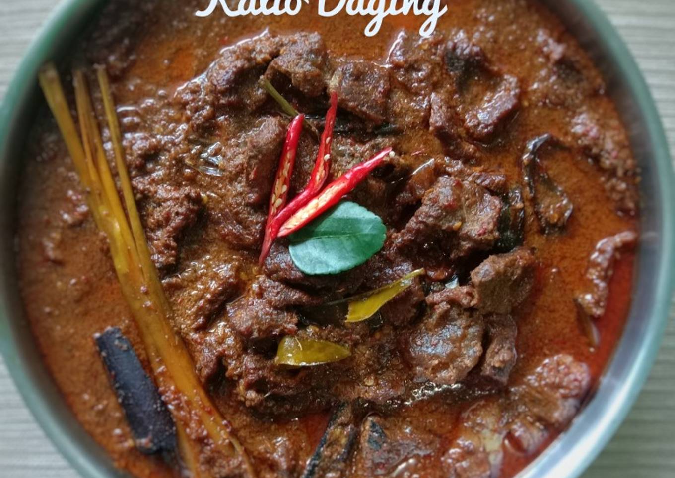 129. Kalio Daging (Rendang ala Jawa)