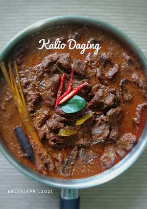 Foto resep 129. Kalio Daging (Rendang ala Jawa)