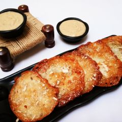 A picture of Malpura with Rabri.