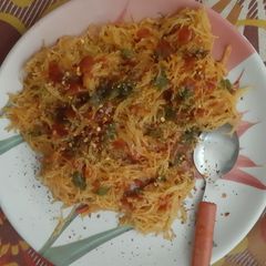 A picture of Homemade seviyan.