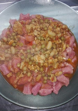 Una foto de Ñoquis de Remolacha y ricota. LIGHT y sin TAC
