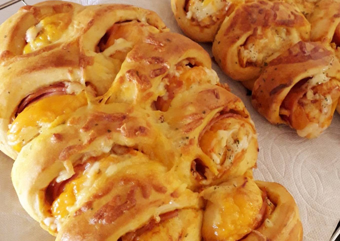 Bagaimana Menyiapkan Ubi rambat ham and cheese, Bisa Manjain Lidah