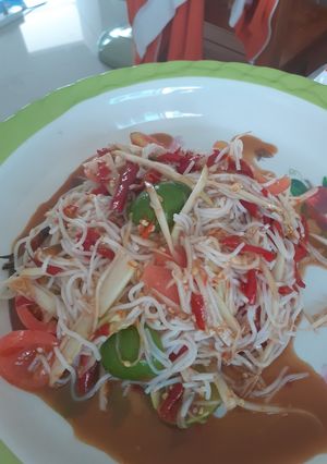 รูปของ ตำซั่วขนมจีน