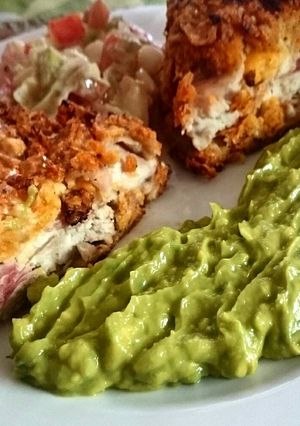 Una foto de Pechugas rellena a la mexicana