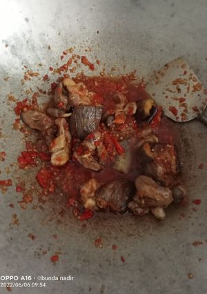 Foto resep Terong ati ampela balado