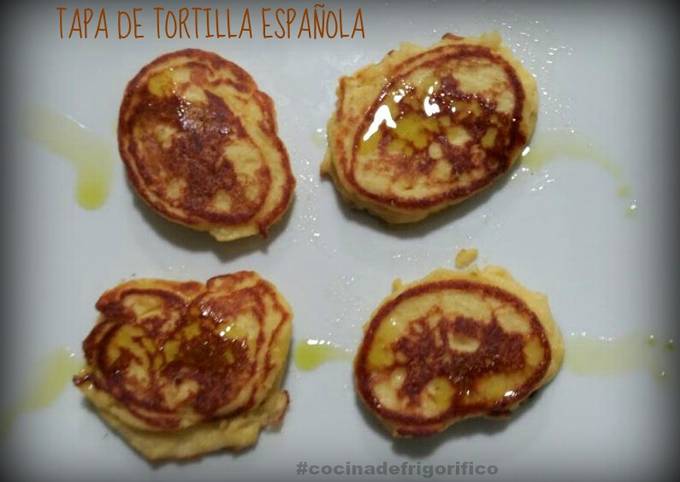 Receta de tapas de tortilla