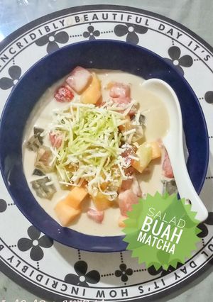 Foto resep Salad Buah Matcha