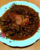 خورش قرمه سبزی با مرغ