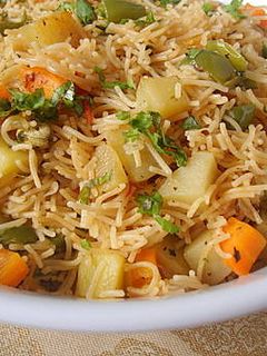 செமியா பிரியானி (வர்மிசெல்லி பிரியணி) செய்முறை முக்கிய புகைப்படம்