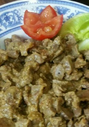 صورة لوصفة قوانص الدجاج بطريقة لذيذة