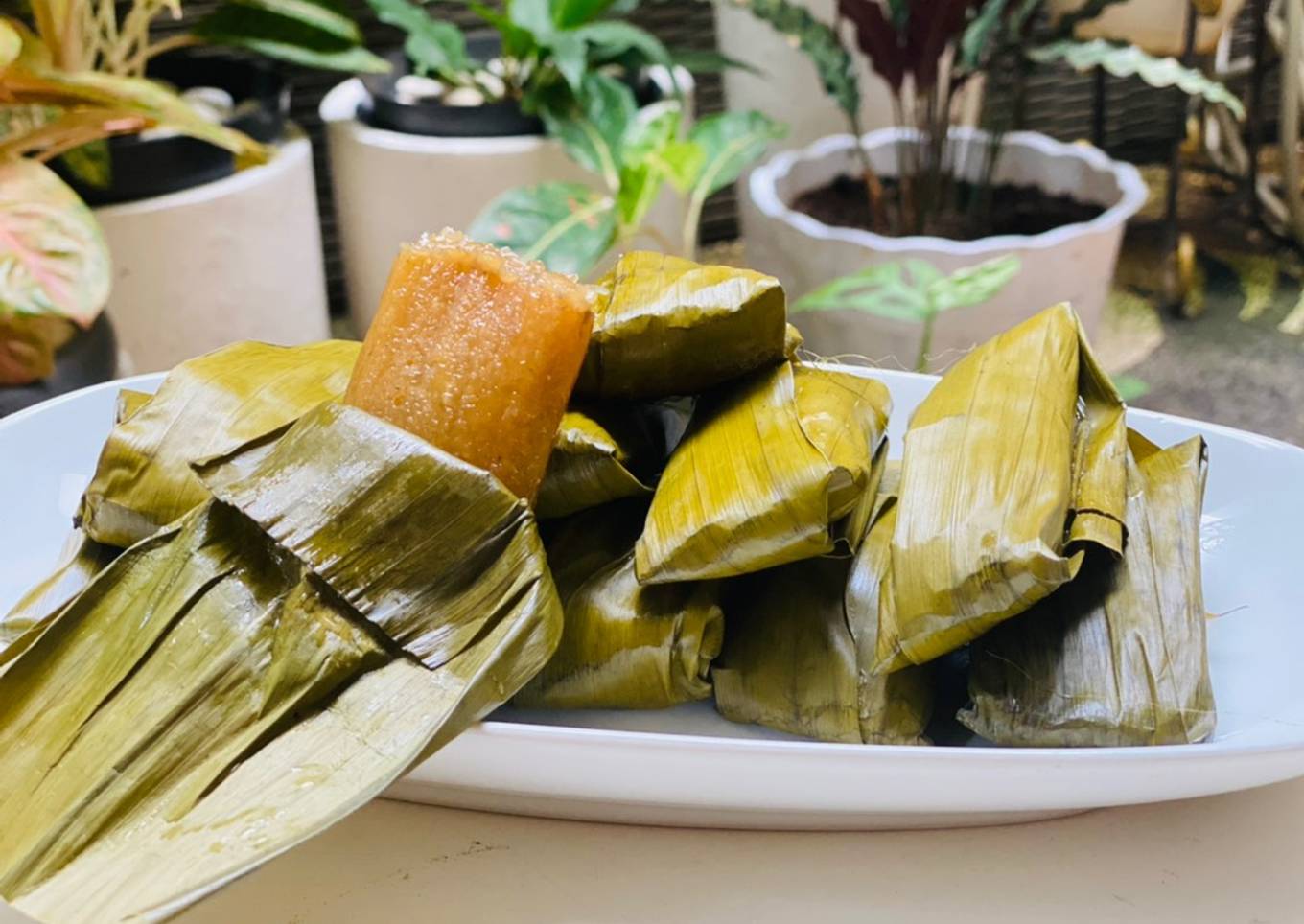 Resep kue Katimus / Lemet singkong gula merah