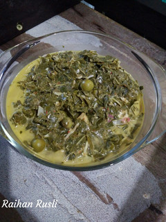 Foto resep Gulai Daun Ubi Tumbuk