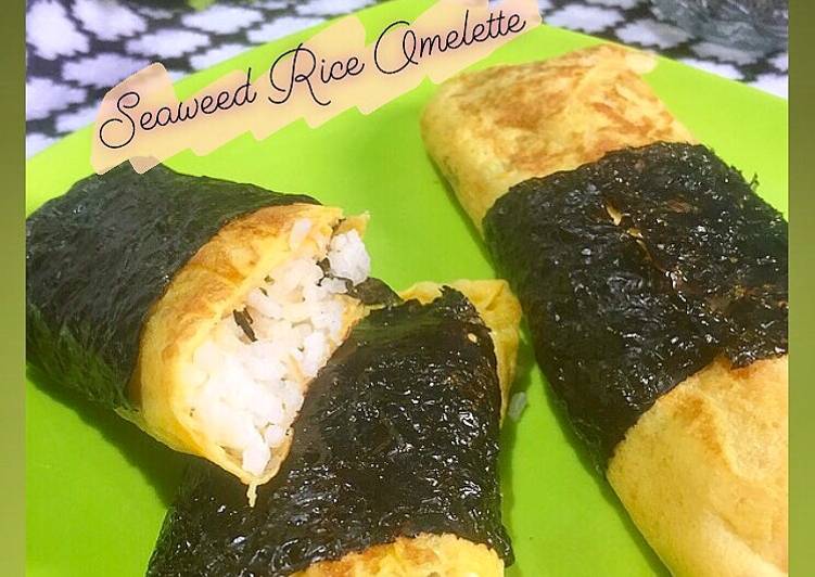 148. Seaweed Rice Omelette