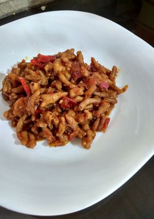 Foto resep Sambel goreng usus manis asem pedes special edisi #kapsulajaib