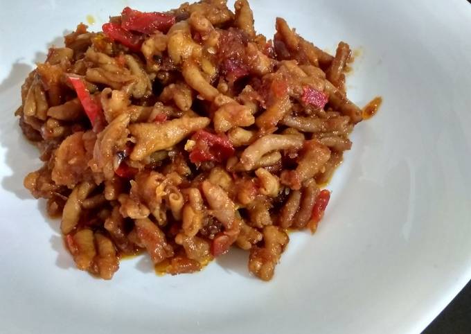 Sambel goreng usus manis asem pedes special edisi #kapsulajaib