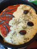 Pizza con anchoitas y mozzarella