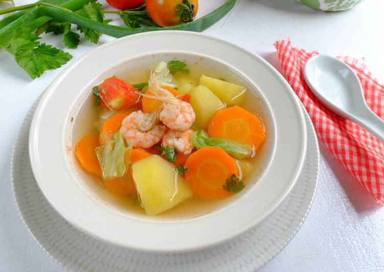 Resep Sayur Sup Udang Simple yang Enak dan Mudah - Aneka ...