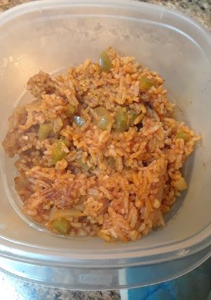 A picture of Mexican Style Rice.
