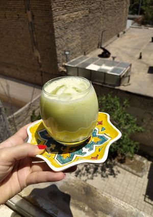 عکسی از دستور آبمیوه ملون و طالبی