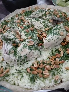 صورة لوصفة منسف دجاج