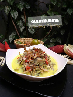 Foto resep Gulai Kuning Jantung Pisang