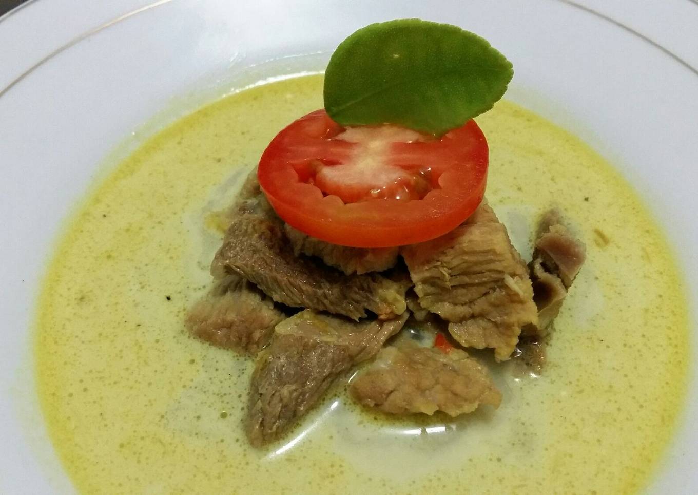 Soto Daging Santan