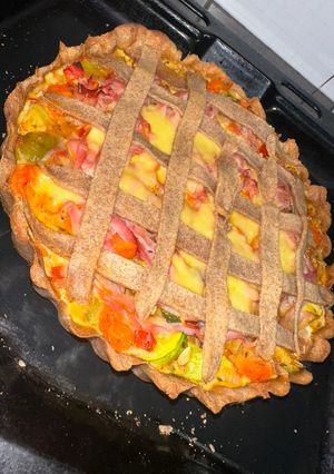Una foto de Tarta Integral de Zapallito