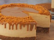 Una foto de tarta de galleta lotus
