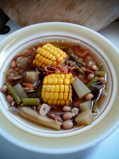 Foto resep Sayur Bening Pedas (Jangan Loncom Pedes)