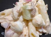 A picture of creamy pasta