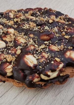 Une photo de Petite tartelette chocolat/noisette