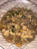 Oseng Kikil Paru Bakso Mercon