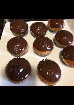 Bögrés nutellás muffin recept fotója