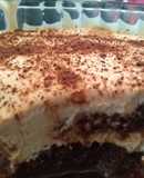 Tiramisú sin huevo