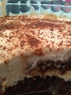 Una foto de Tiramisú sin huevo