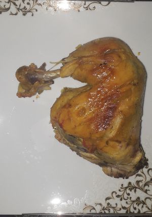 عکسی از دستور پخت مرغ به شیوه رستورانی
