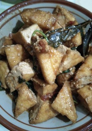 Foto resep 143.Tahu kulit ft Bayam