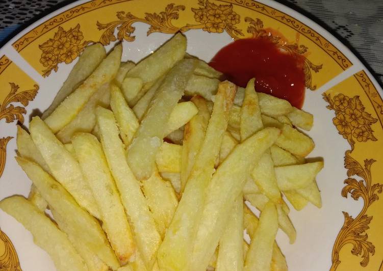 Kentang goreng anti lembek