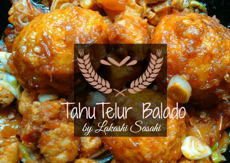 Tahu Telur Balado