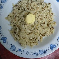 A picture of Methi ki khichre.