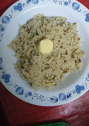 A picture of Methi ki khichre.