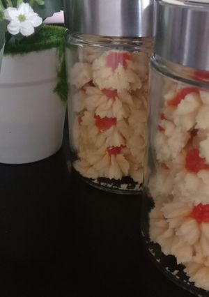 Foto resep Kue semprit renyah selai nenas