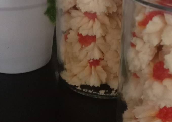 Resep Kue semprit renyah selai nenas Anti Gagal