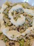 Zöld quinoa saláta